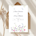 Hääkutsu Floral (Printattu)