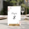 Pöytänumerot häihin Romanttinen